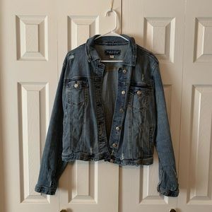 Distressed Jean Jacket